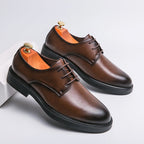 Ravello Genuine Leather Derby Dress Shoes