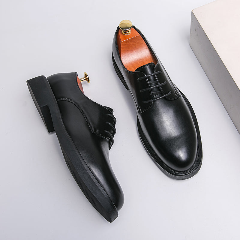 Ravello Genuine Leather Derby Dress Shoes