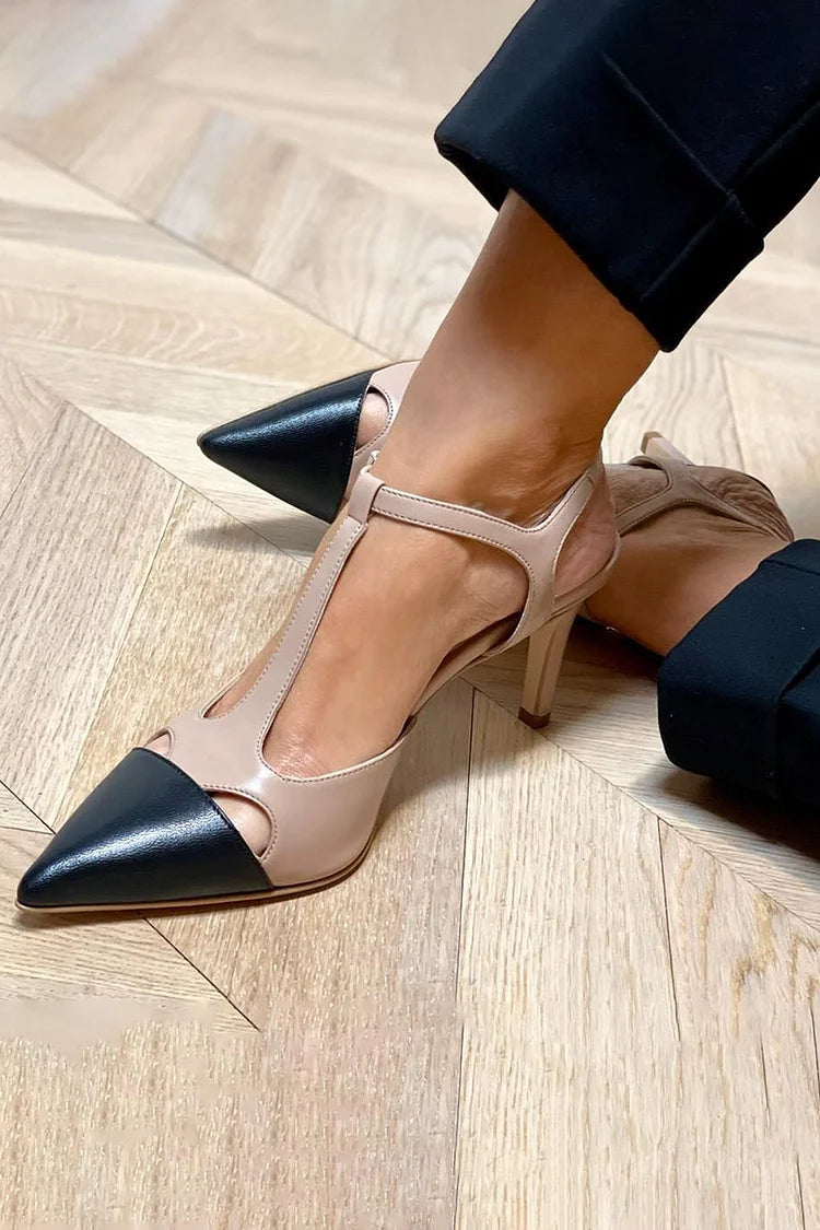 Evrardine | Zapatos de Tacón Bicolor