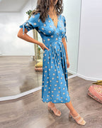 Monique™ | Vestido Elegante de Lunares