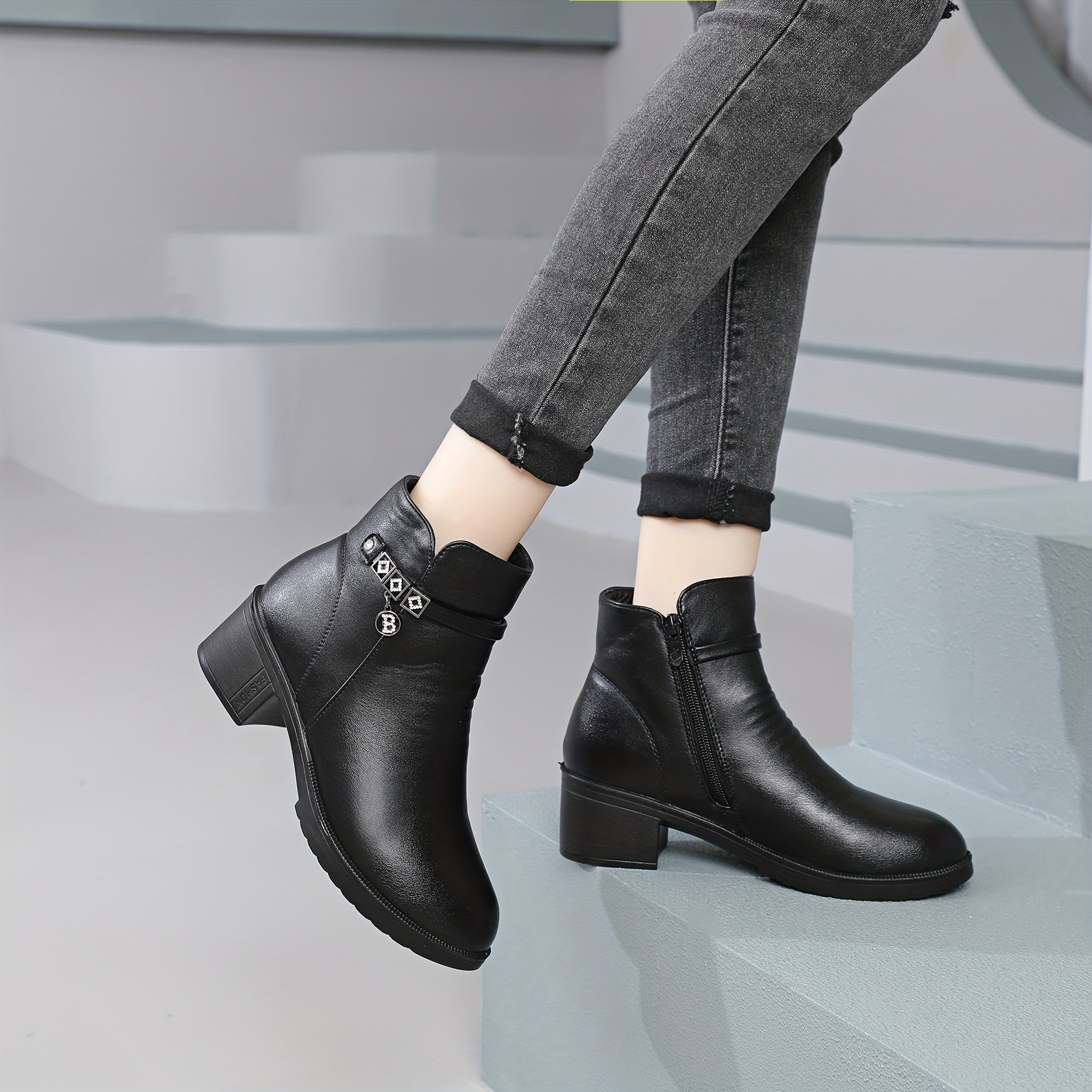 Noémie™ – Botines de Invierno Confortables