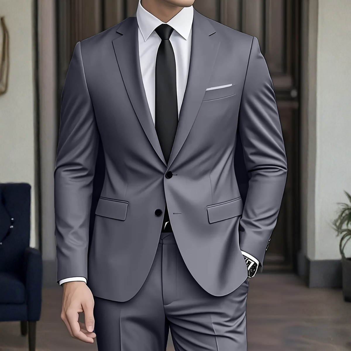 Velvara Executive™ Traje Elegante para Hombre