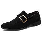 Seville ruskindsloafers
