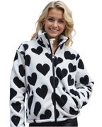 Klara | Chaqueta reversibel con diseño de urokones