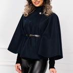 Abrigo con cinturón