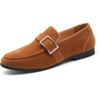 Seville ruskindsloafers