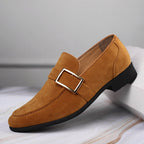 Seville ruskindsloafers