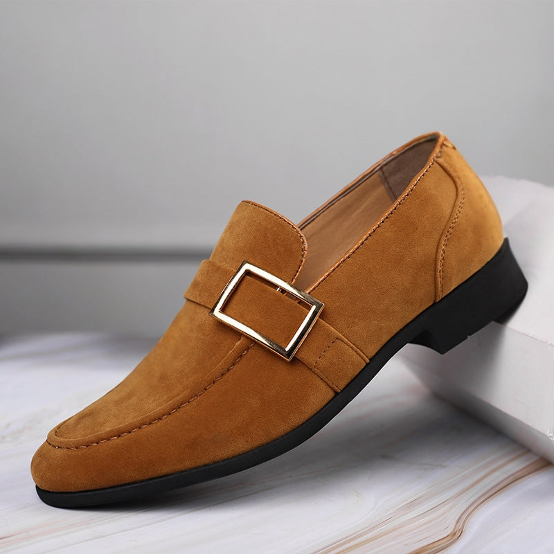 Seville ruskindsloafers