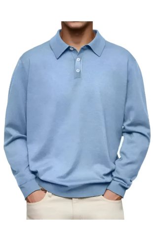 Mario | Polo casual de manga larga