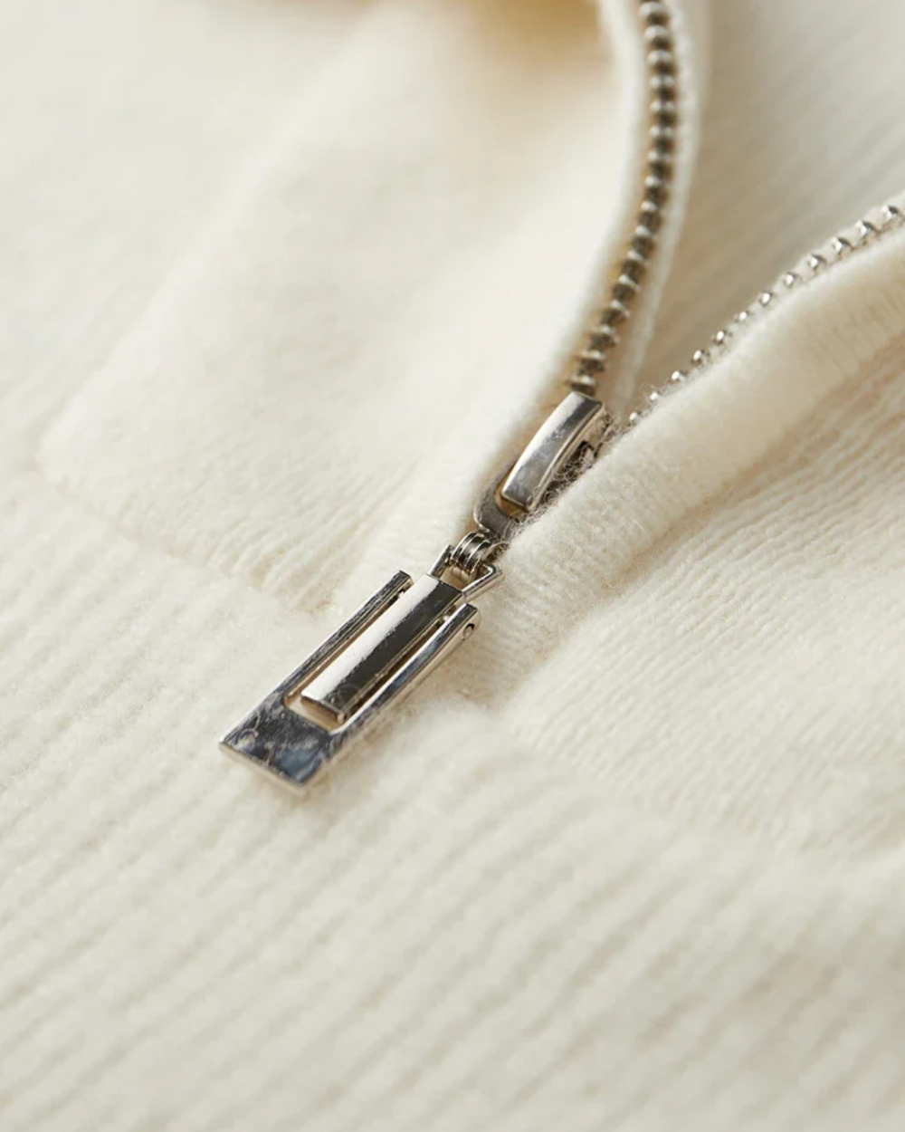 Portofino Cashmere Half Zip Sweater