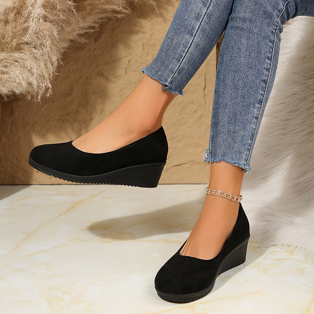 Orthéa™ – Zapatos de cuña con soporte para el alivio del dolor plantar