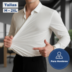 Mitchell | Camisa elástica sin arrugas para hombre