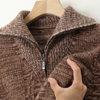 Taranto Merino Wool Zip Sweater