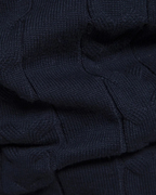 Frederico Cotton Zip Sweater with Pattern