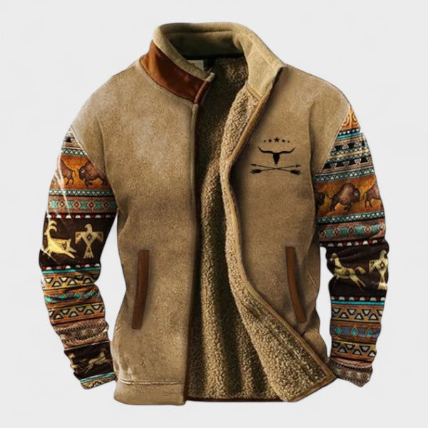 Adrien™ | Stilfuld fleecejakke til mænd med thermoforing