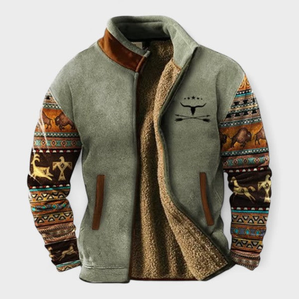 Adrien™ | Stilfuld fleecejakke til mænd med thermoforing