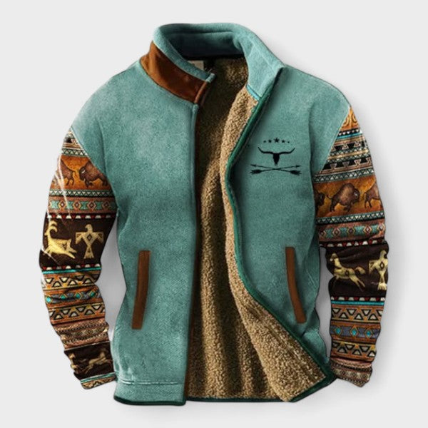 Adrien™ | Stilfuld fleecejakke til mænd med thermoforing