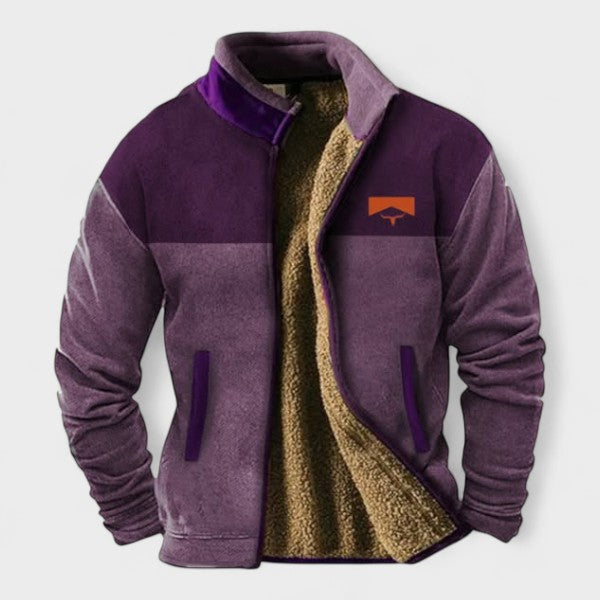 Adrien™ | Stilfuld fleecejakke til mænd med thermoforing