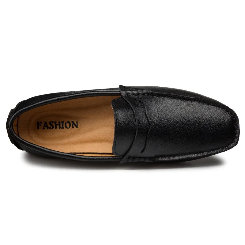 Afslappede Læder Sommer Loafers 