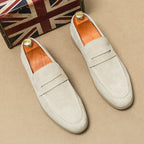 Verona ruskindsloafers