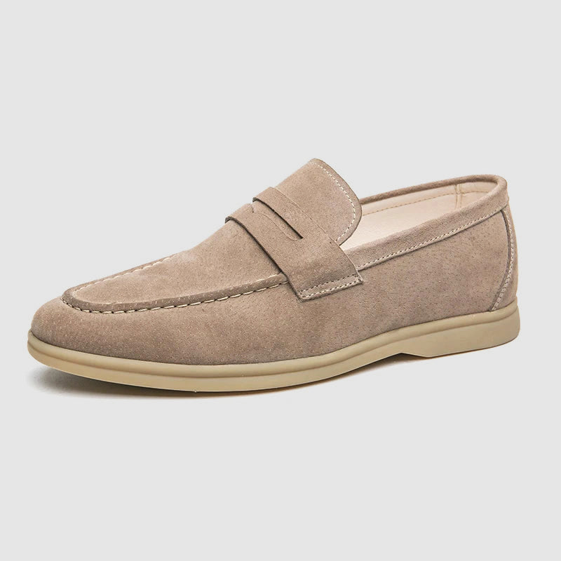 Verona ruskindsloafers