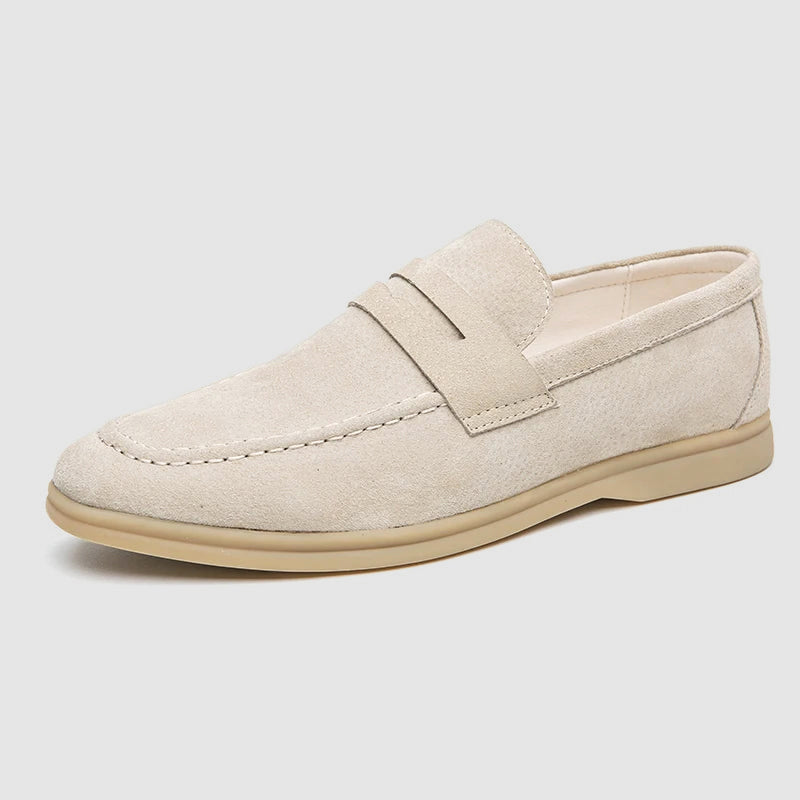 Verona ruskindsloafers