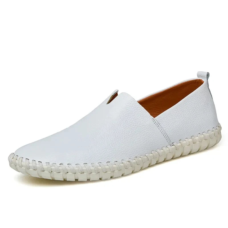Åndbare Læder Loafers 