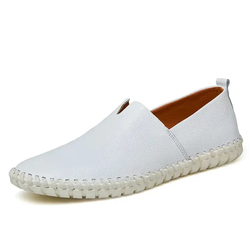 Åndbare Læder Loafers 