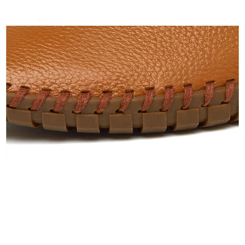 Åndbare Læder Loafers 