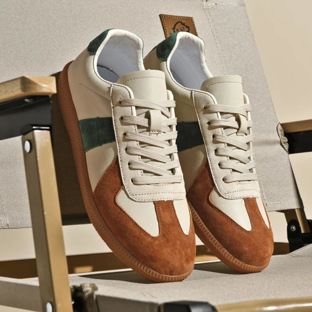 Lucien Suede Leather Sneakers