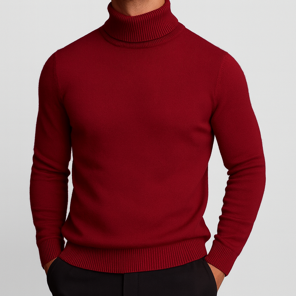 Elegant Wool Turtleneck