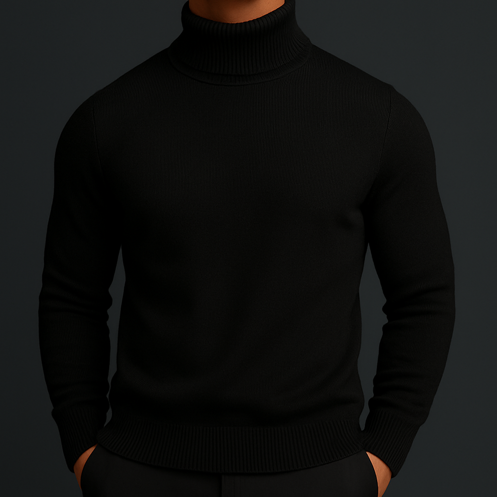 Elegant Wool Turtleneck