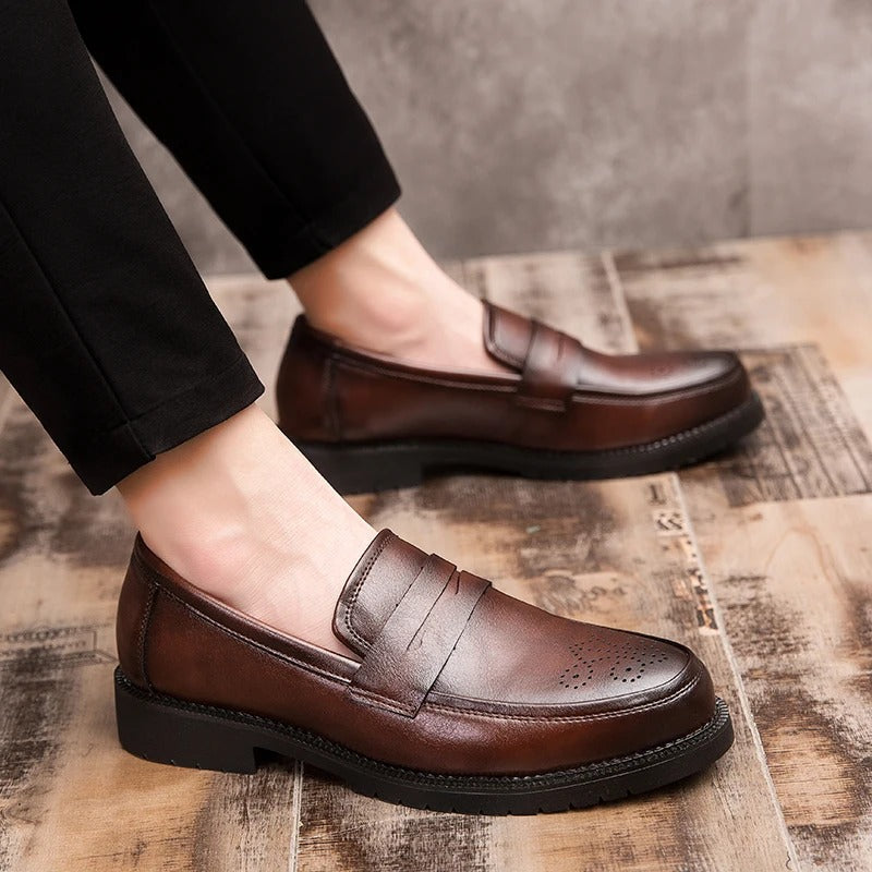 Elegante britiske loafers
