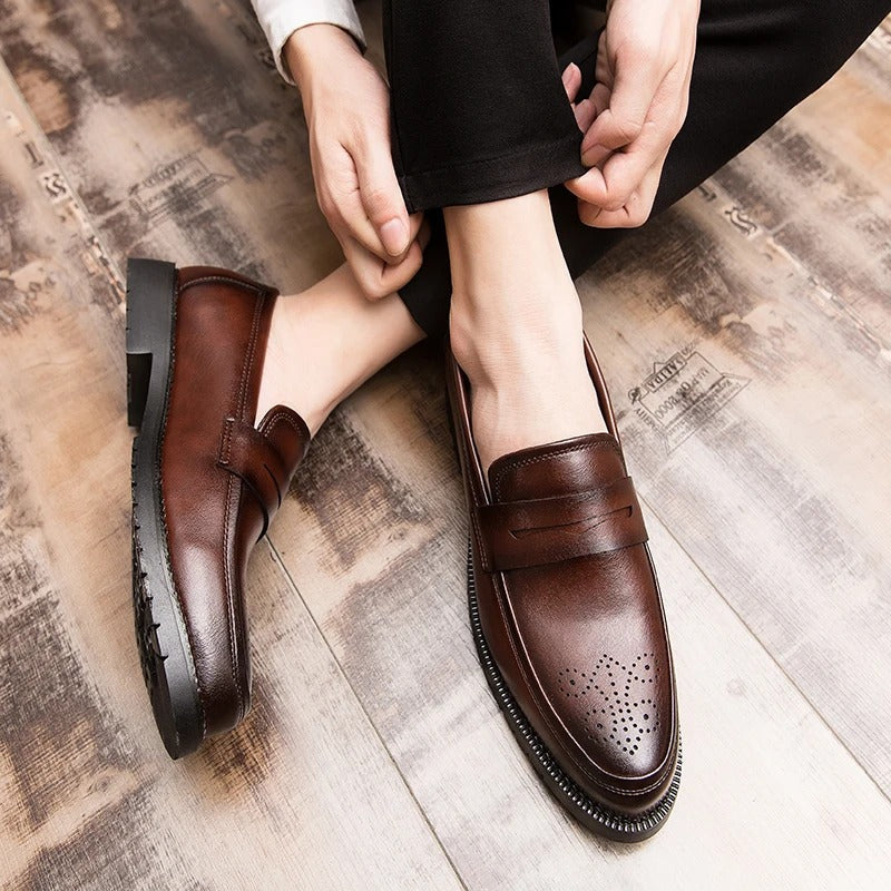 Elegante britiske loafers