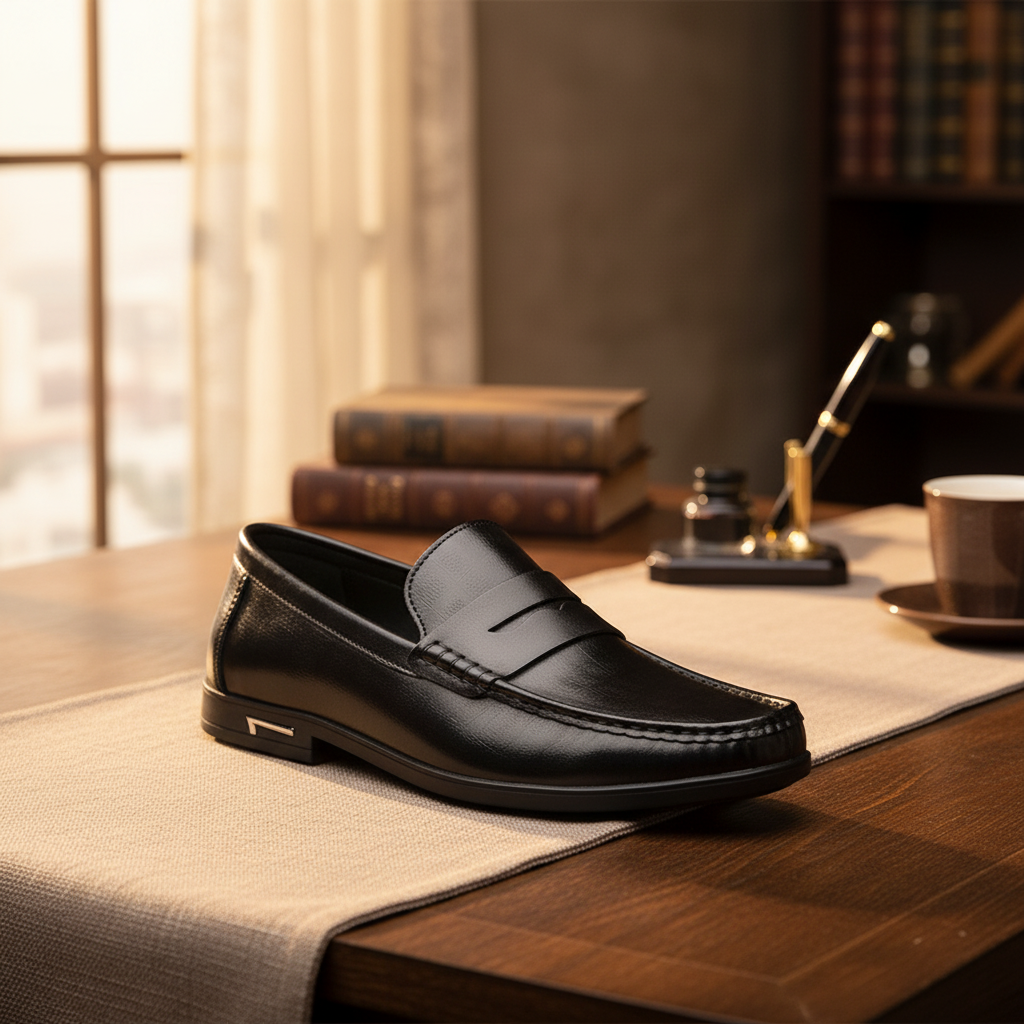 Elegante Premium Læder Loafers