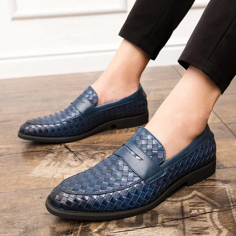 Elegante Vævede Loafers