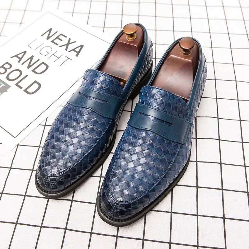 Elegante Vævede Loafers