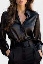 Ellen | Satinskjorte