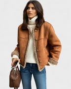 Ellinor™ | Lammeskindsfrakke