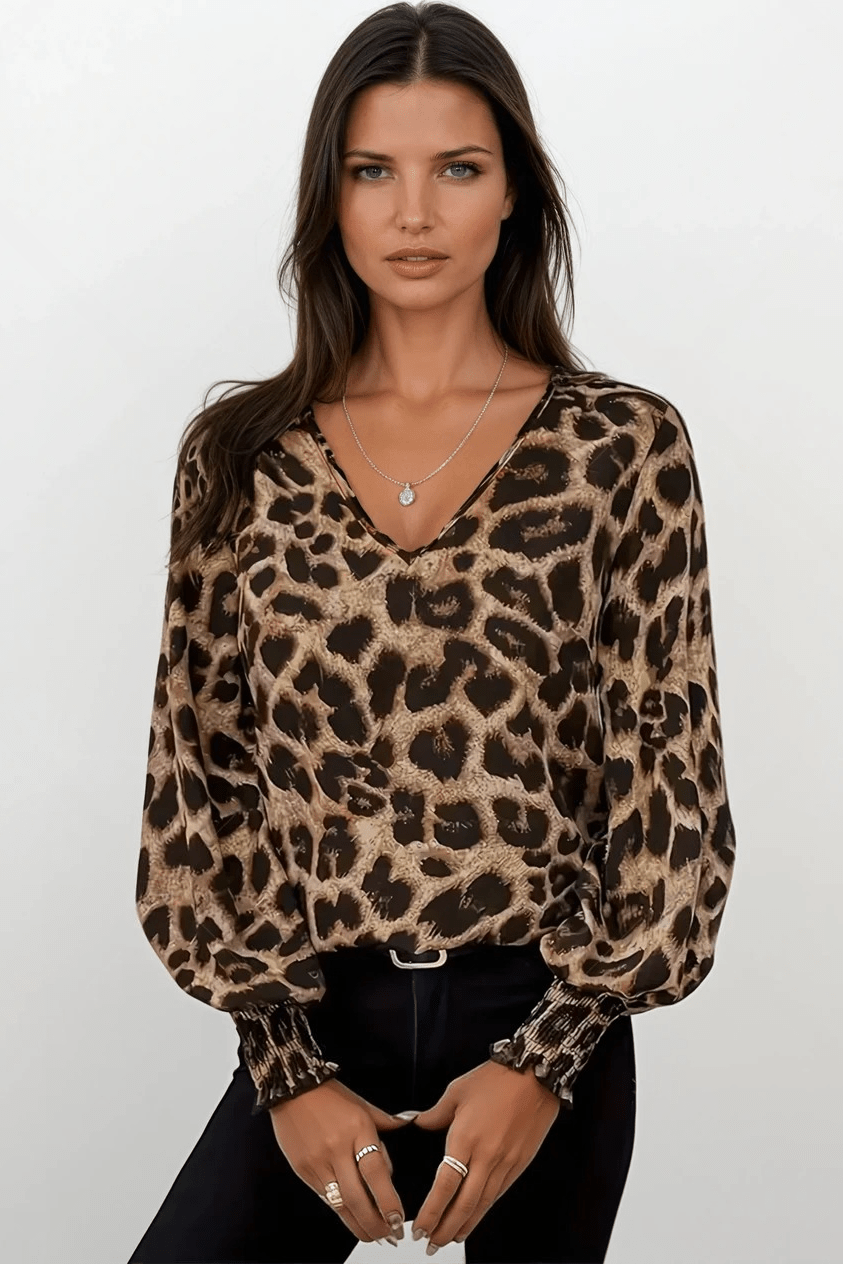 Spil | Leopard Skjorte