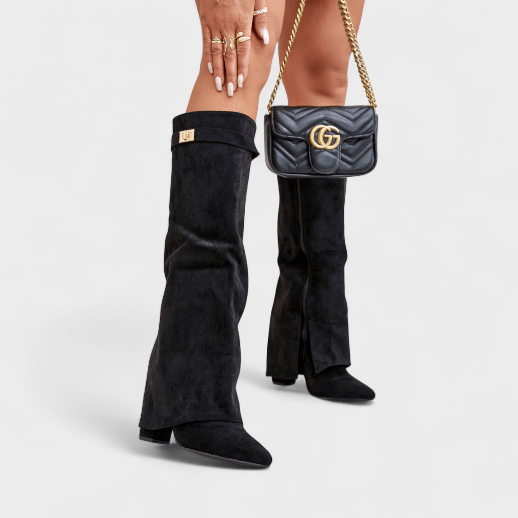 Lærke | Knæhøje støvler