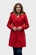 Leona™ | Elegant dobbeltradet frakke