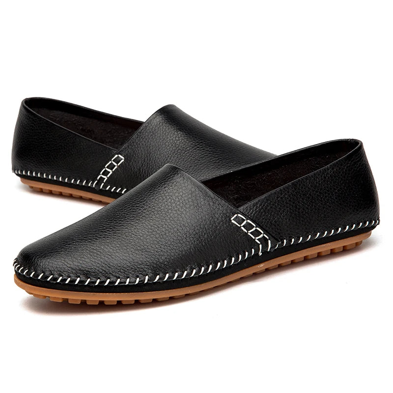 Lette Læder Loafers 