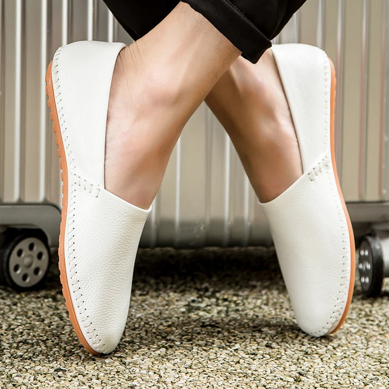 Lette Læder Loafers 