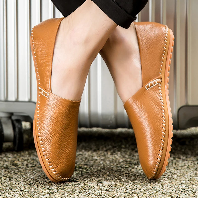 Lette Læder Loafers 