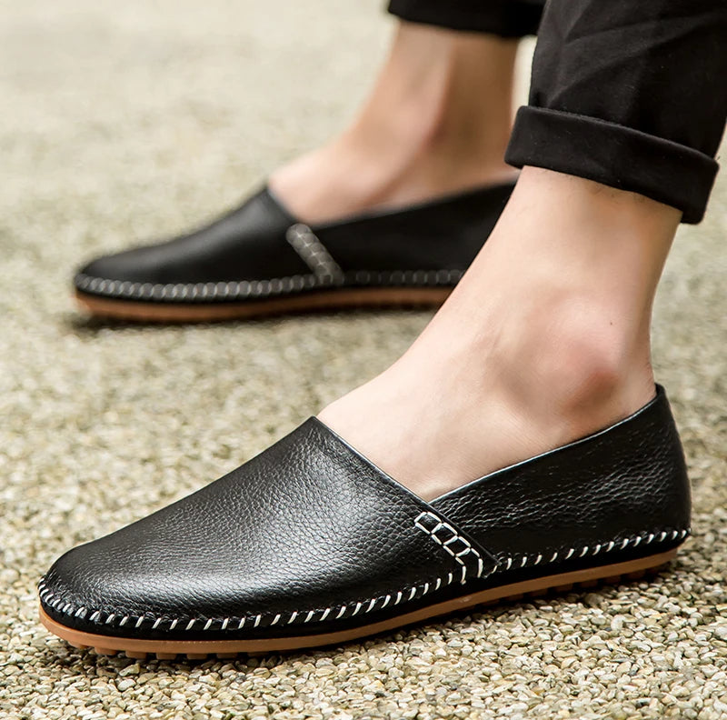 Lette Læder Loafers 