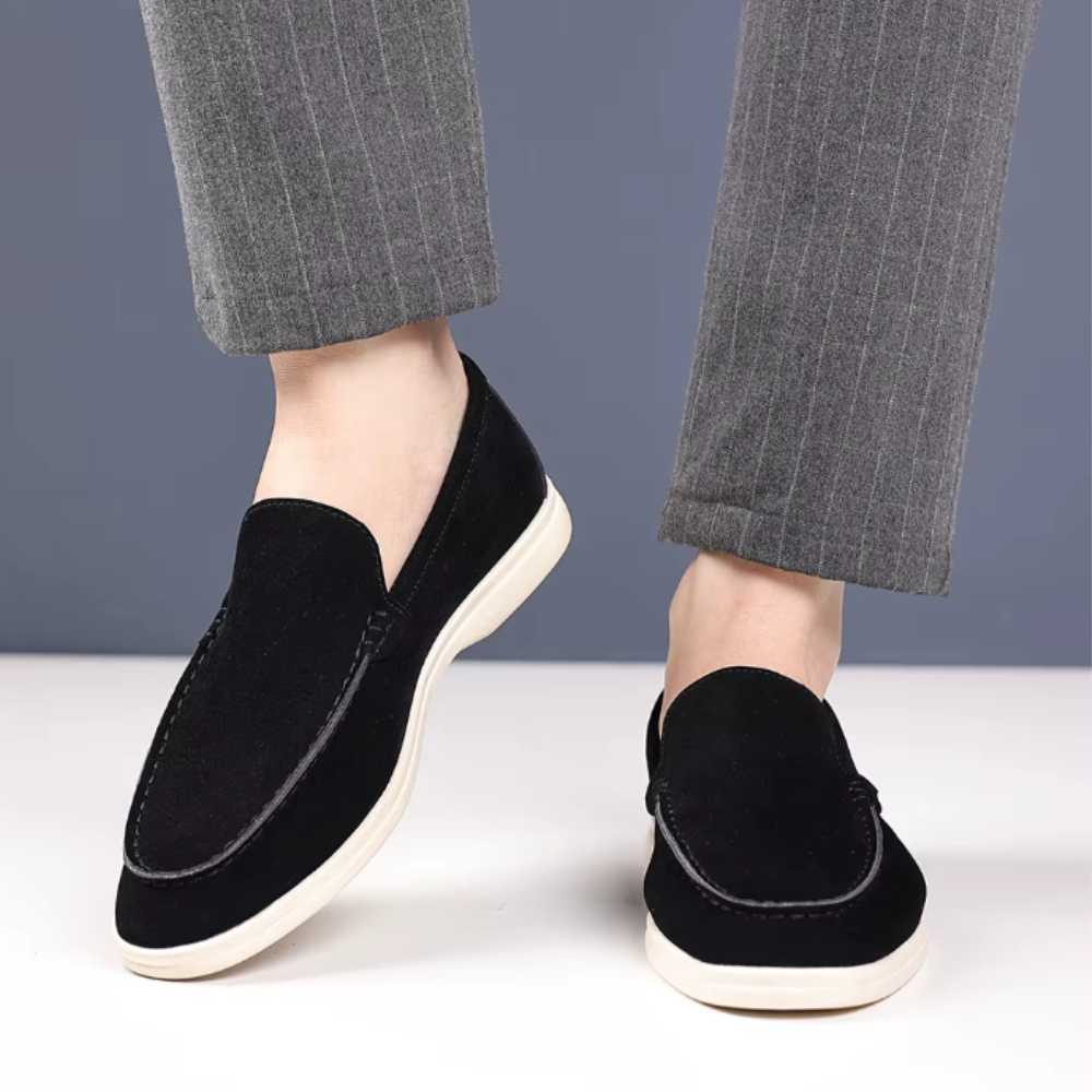 Luksus ruskindsloafers