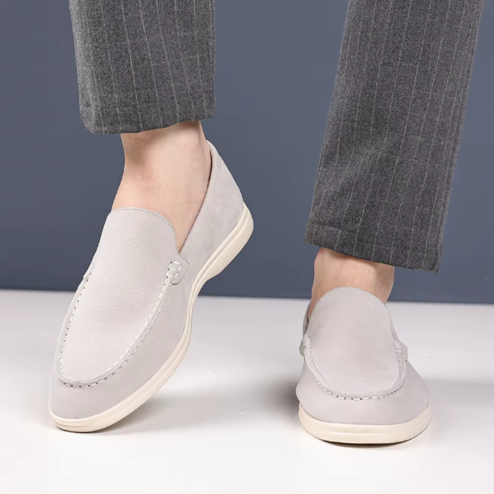 Luksus ruskindsloafers