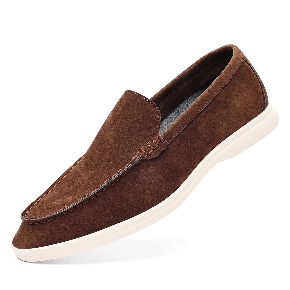 Luksus ruskindsloafers