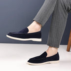 Luksus ruskindsloafers